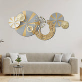 Abstract Geometric Metal Wall Art
